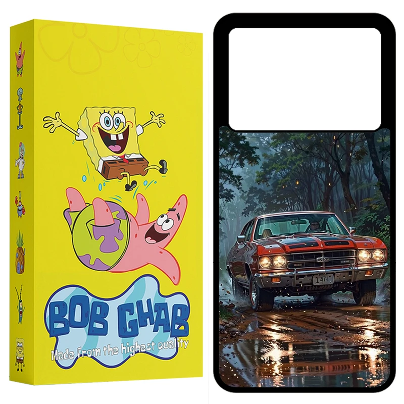 کاور باب قاب طرح ماشین مدل BCPK70P مناسب برای گوشی موبایل شیائومی Redmi K70 Pro 5G / Poco X6 Pro