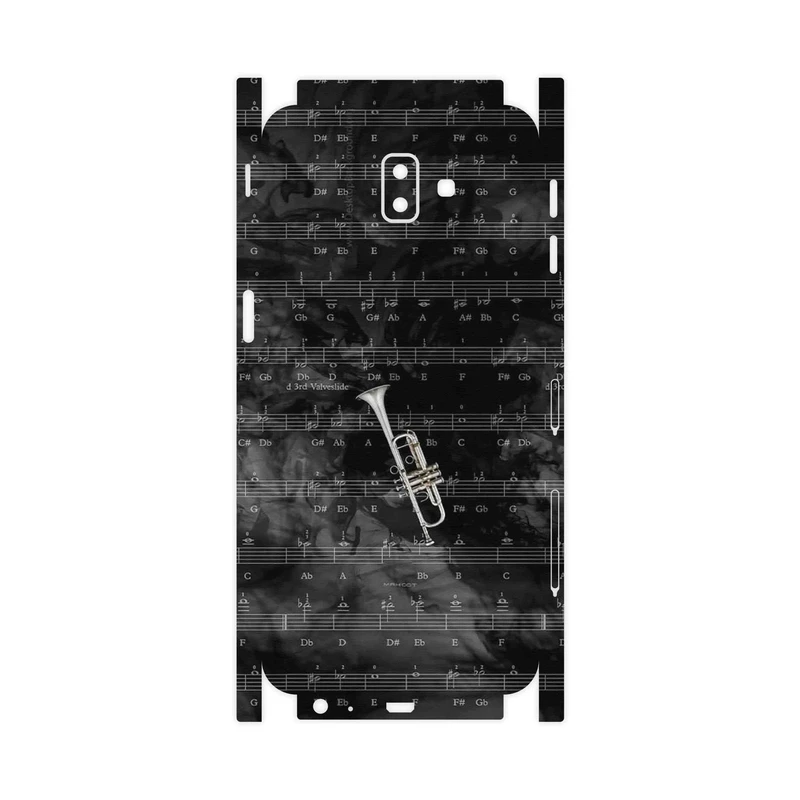 برچسب پوششی ماهوت مدل Trumpet-FullSkin مناسب برای گوشی موبایل سامسونگ Galaxy J6 Plus
