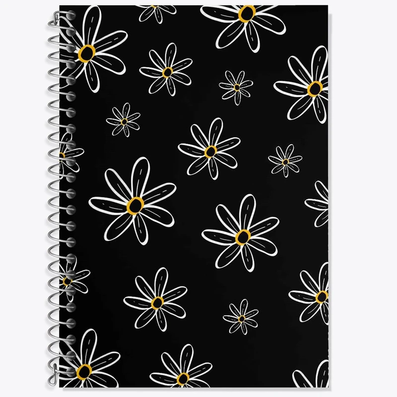 دفتر لغت 50 برگ خندالو مدل گل گلی کد 29023