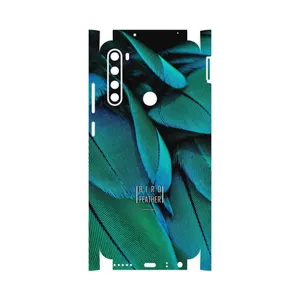 MAHOOT Green Feather-FullSkin Cover Sticker for Xiaomi Redmi Note 8