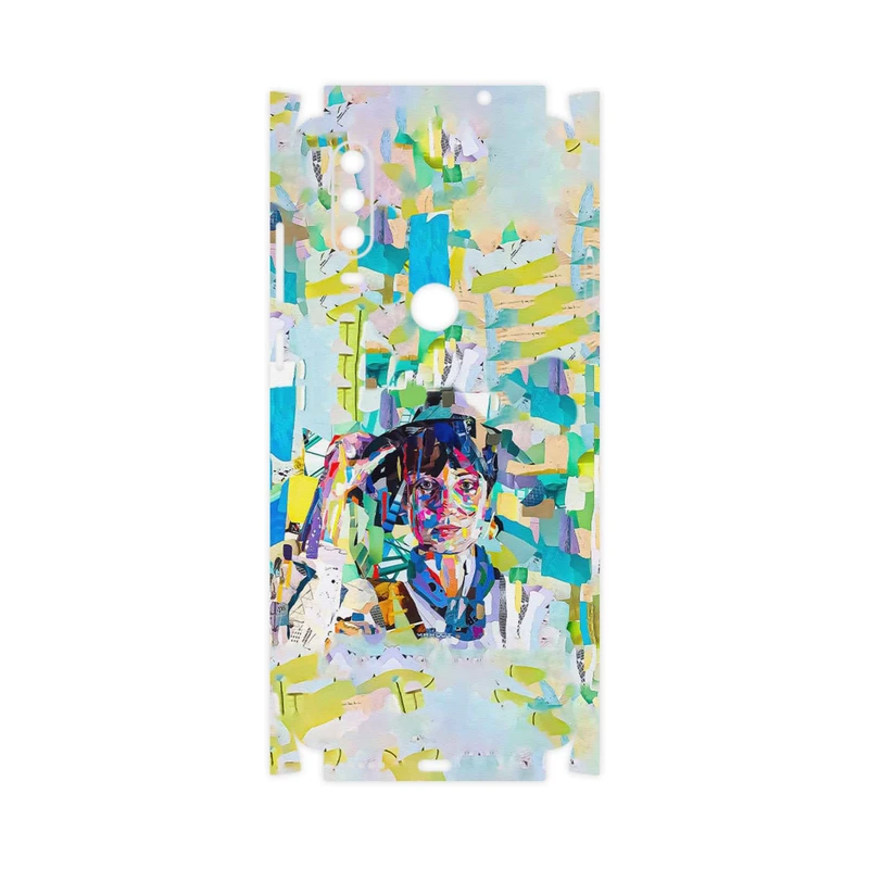 برچسب پوششی ماهوت مدل Collage of Women Portrait 1-FullSkin مناسب برای گوشی موبایل موتورولا One Action