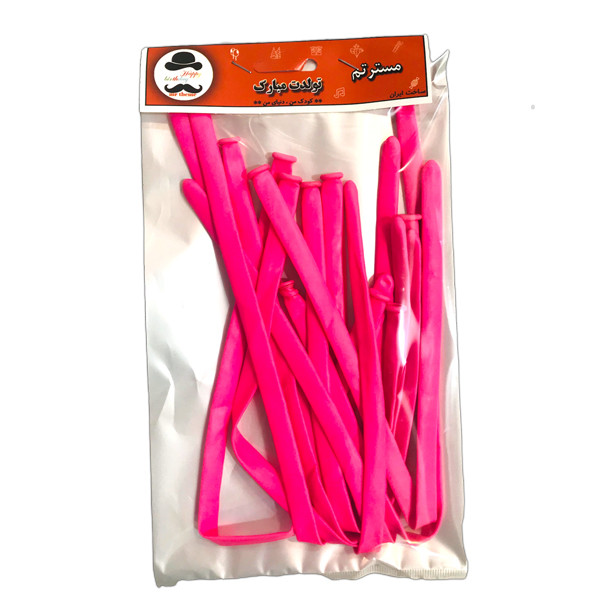 بادکنک مسترتم مدل ماری colorfull پلاس بسته 20 عددی