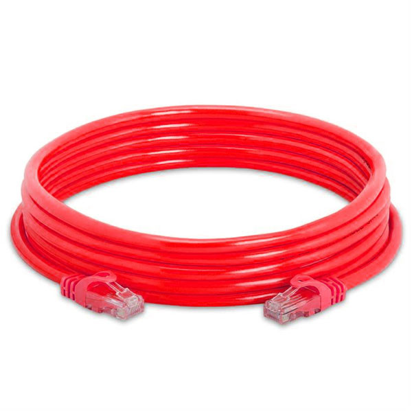 کابل شبکه Cat6 گیگافلکس مدل GI-UTP-5M-RED