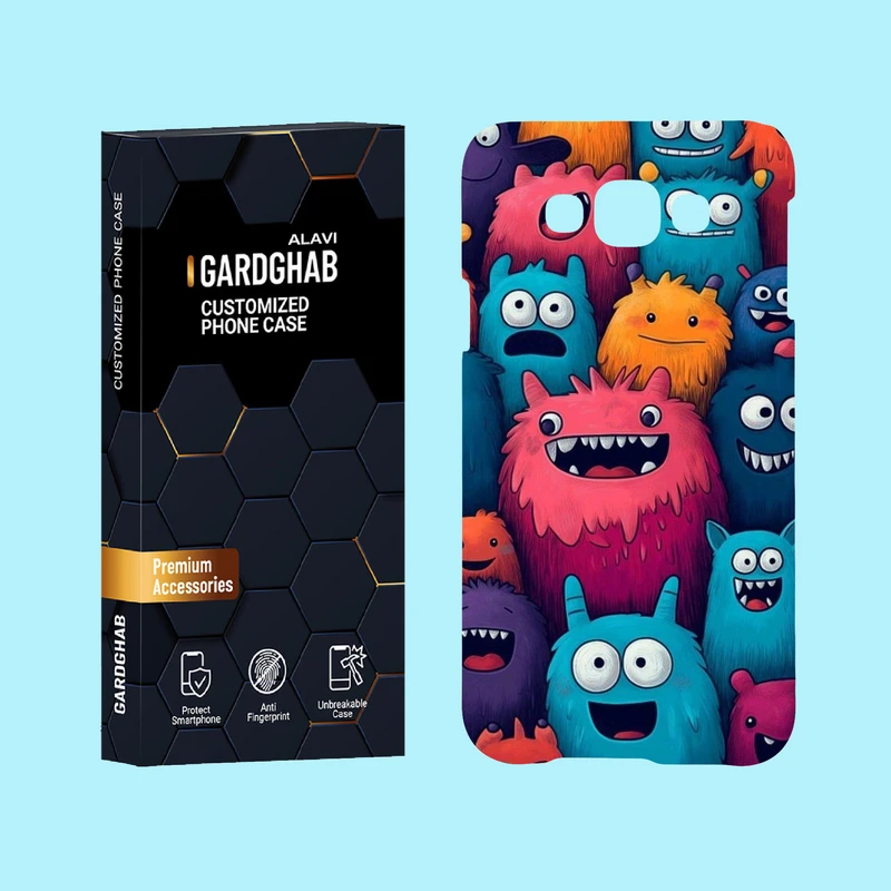 کاور گارد قاب علوی مدل کارتنی و انیمه مناسب برای گوشی موبایل سامسونگ Galaxy E7 2015