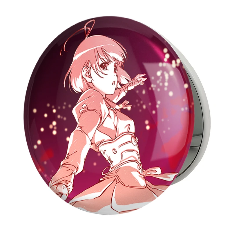 آینه جیبی خندالو طرح مومی انیمه کابانری (Kabaneri) مدل تاشو کد 36008