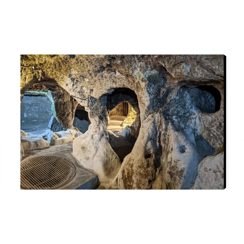 تابلو شاسی عرش طرح گردشگری ترکیه مدل شهر زیرزمینی درینکویو کد As6056