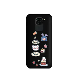 کاور طرح دختر شکمو کد m2902 مناسب برای گوشی موبایل شیائومی Redmi Note 9 / Redmi 10X 4G