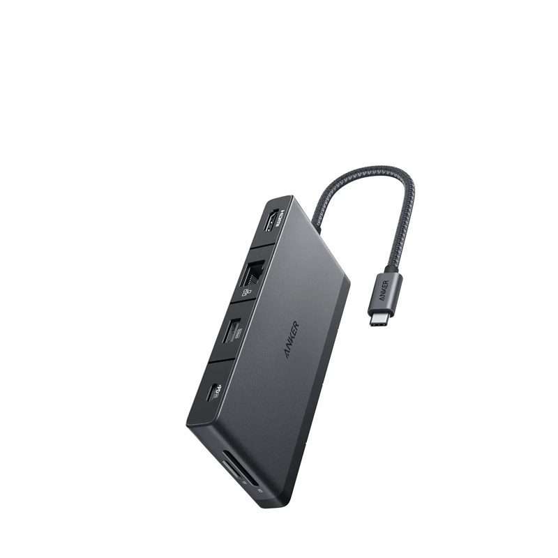 هاب 9 پورت USB-C انکر مدل USB-C Hub 9-in-1/4K HDMI A8373 / 552 هاب 9 پورت USB-C انکر مدل USB-C Hub 9-in-1/4K HDMI A8373 / 552