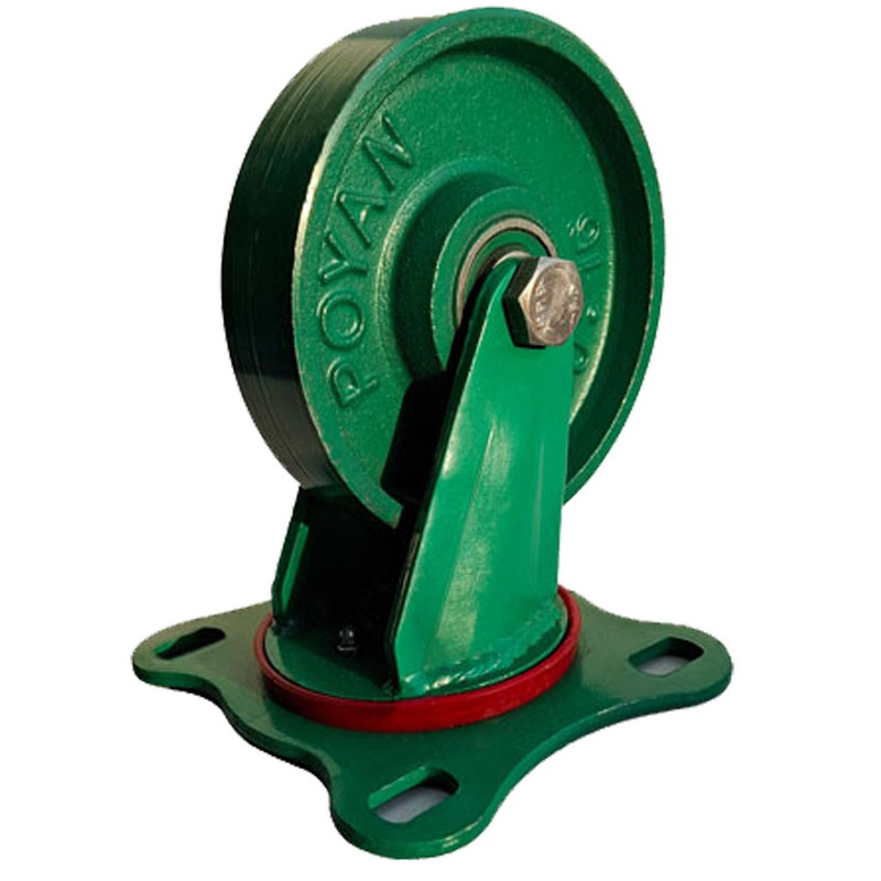 چرخ کفی‌دار پویان مدل 16 چدن با پایه آهن گردان روتراش