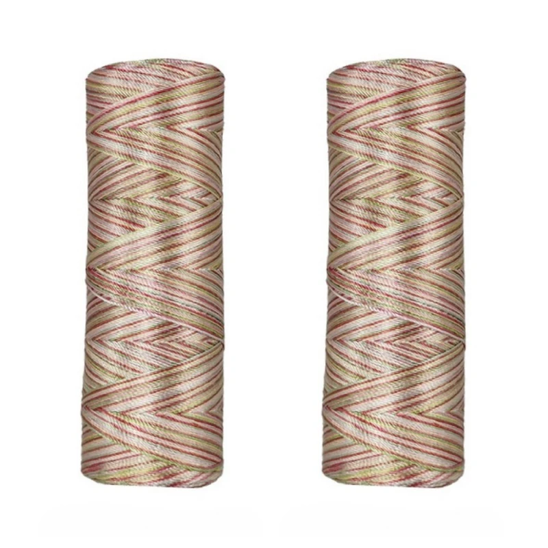  نخ قلاب بافی مدل هفت رنگ ابریشم کد 206 مجموعه ۲ عددی