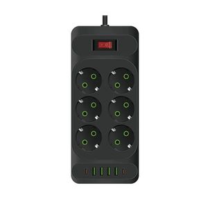 نقد و بررسی چندراهی برق پاورسوکت مدل F33u Type-C شش خانه توسط خریداران