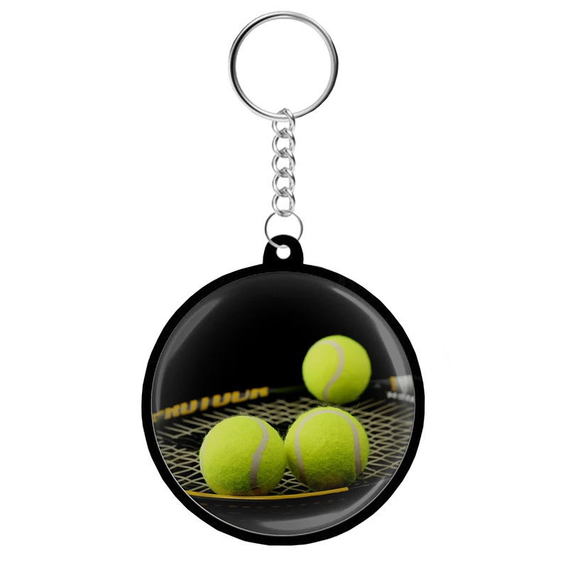 جاکلیدی مدل دوطرفه طرح ورزش تنیس توپ کد S-102