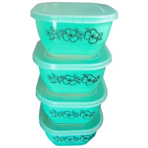 ظرف نگهدارنده مدل Container بسته 4 عددی 