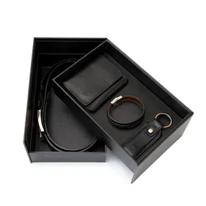 ست هدیه مردانه چرم عطارد مدل چرم طبیعی کد A123