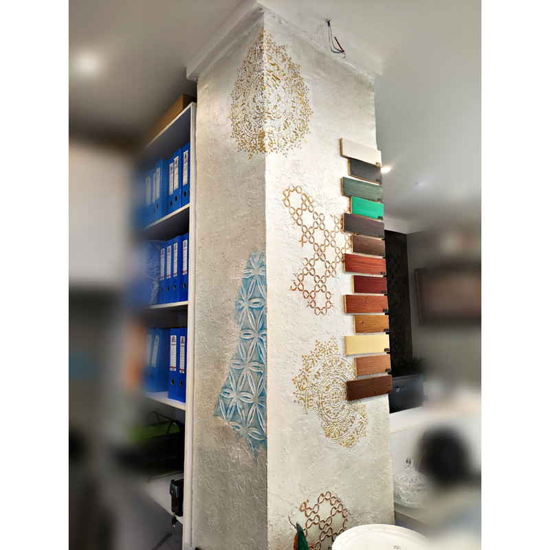 میکروسمنت دکوراتیو سفید آرتکس مدل rc17 وزن 20 کیلوگرم