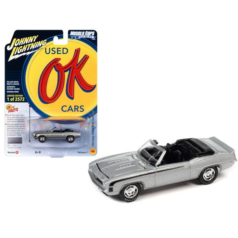 ماکت ماشین مدل Chevrolet Camaro RS/SS Convertible 1969 JOHNNY LIGHTNING