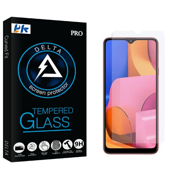 محافظ صفحه نمایش پی کی مدل Delta مناسب برای گوشی موبایل سامسونگ Galaxy A20s