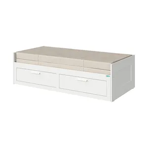 تخت خواب یک نفره اسمردیس مدل R104 - MDF سایز 200x90 سانتی متر