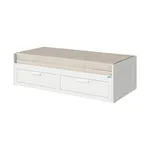 تخت خواب یک نفره اسمردیس مدل R104 - MDF سایز 200x90 سانتی متر