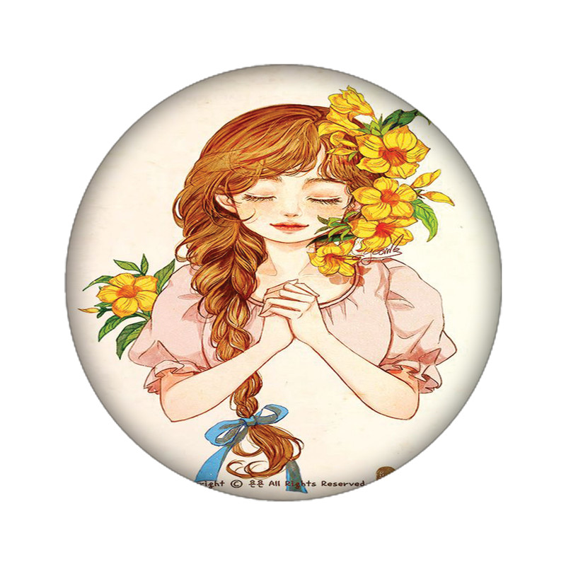 استیکر تزئینی موبایل مدل دختر کد 3729