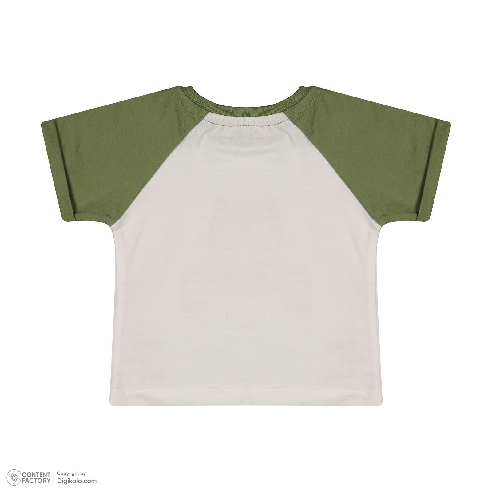 ست تی شرت و شلوارک نوزادی پسرانه ایندیگو مدل 13214 رنگ سفید -  - 6