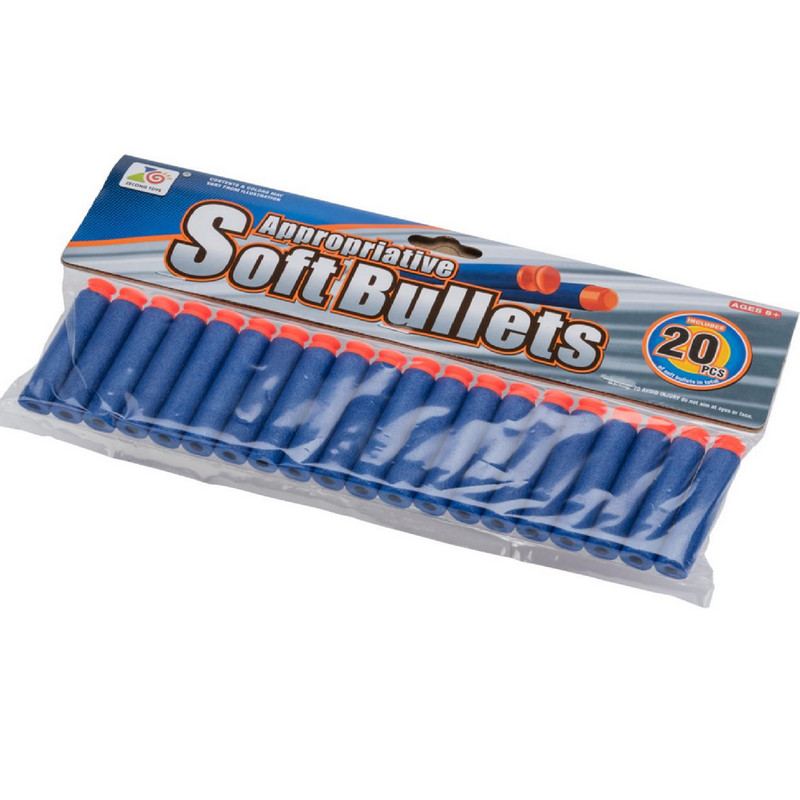 تیر تفنگ بازی مدل 02 بسته 20 عددی