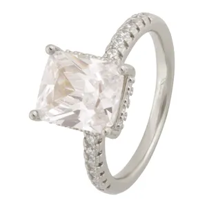 انگشتر زنانه مدل تک نگین سولیتر کد R3481