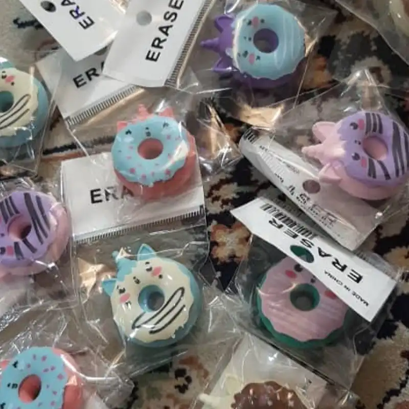 پاک کن مدل دونات تک شاخ مجموعه 6 عددی