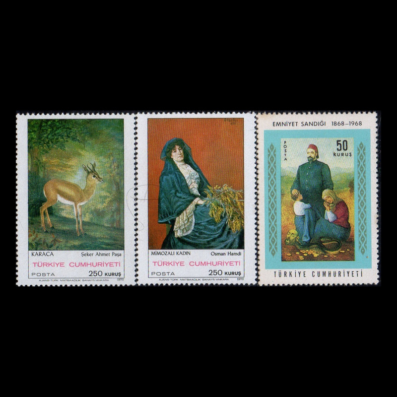 تمبر یادگاری مدل خارجی مجموعه کامل 3 عددی