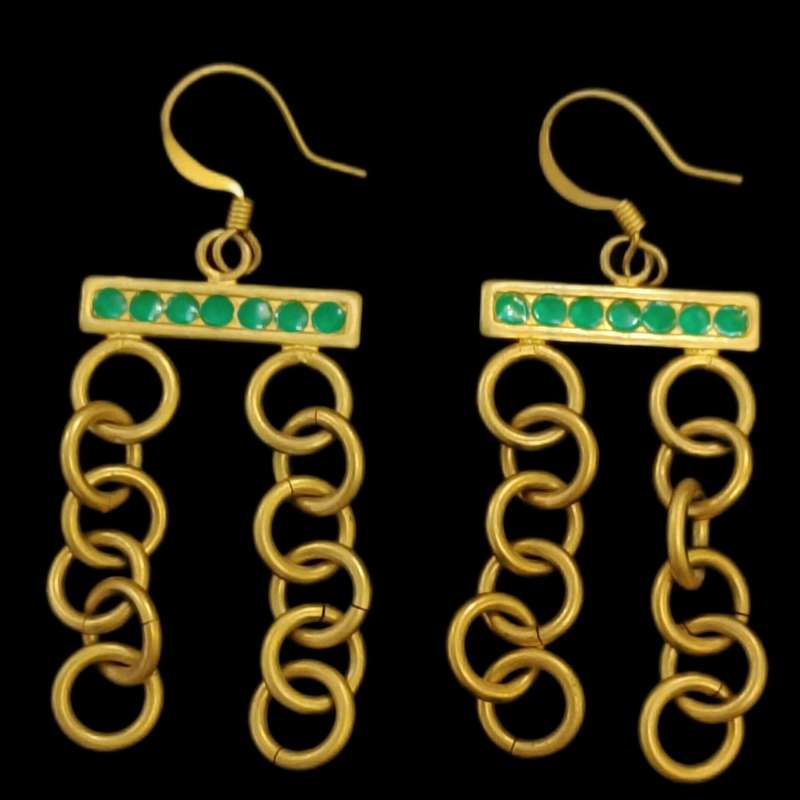 گوشواره زنانه مدل زنجیر