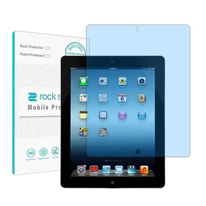 محافظ صفحه ضد اشعه آبی راک اسپیس مدل HyBLU مناسب برای تبلت اپل iPad 4 Wi-Fi Plus Cellular