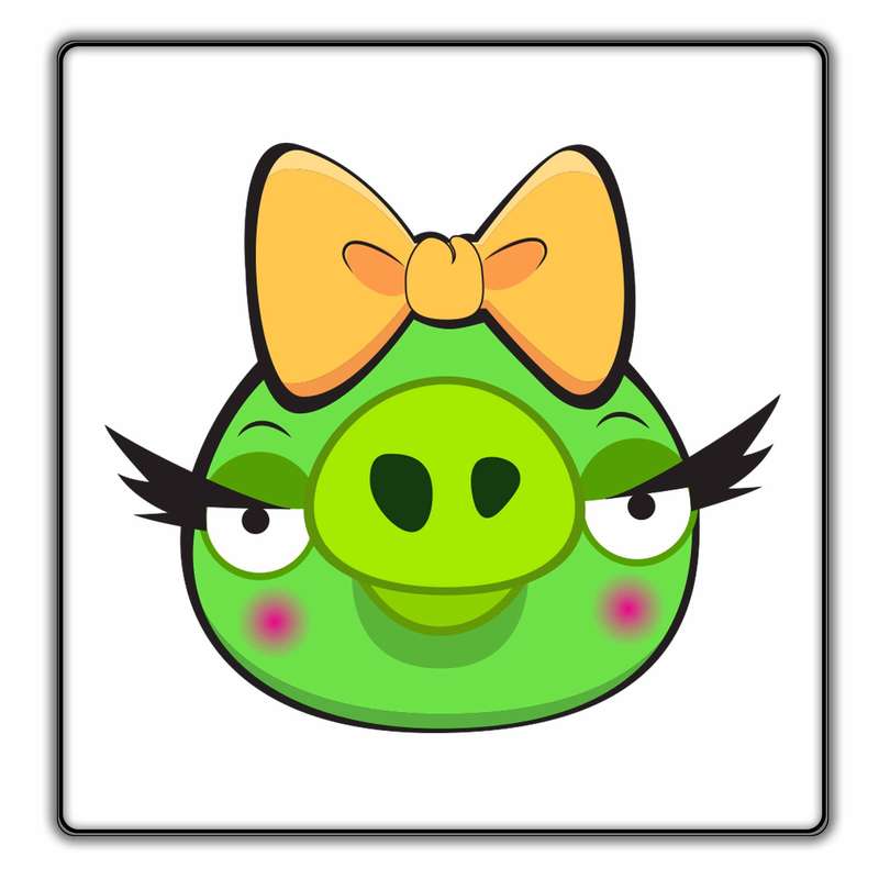 زیر لیوانی مدل Angry Birds کد 011
