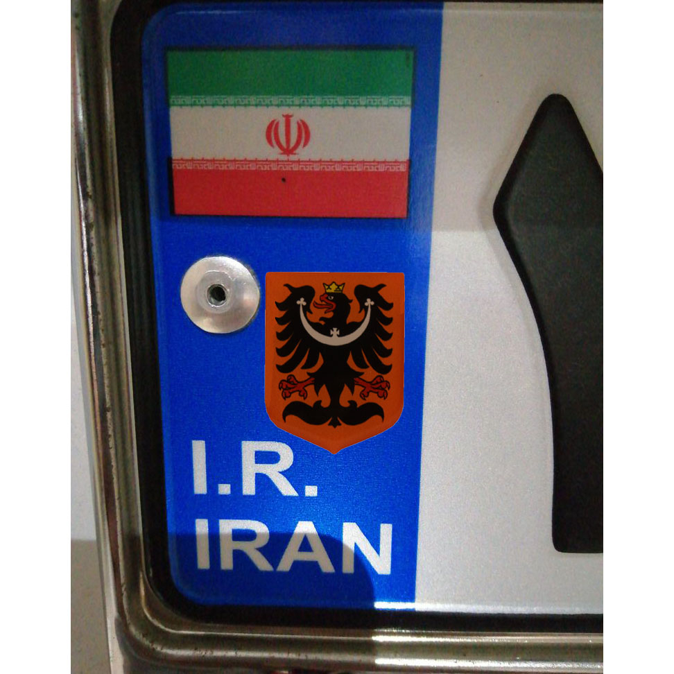 برچسب ژله ای خودرو مدل پلاک خودرو طرح عقاب کد ore بسته دو عددی برچسب ژله ای خودرو مدل پلاک خودرو طرح عقاب کد ore بسته دو عددی