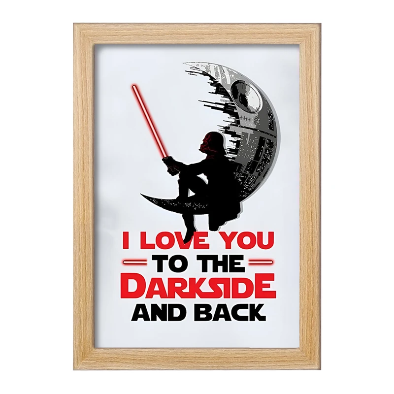 تابلو خندالو مدل جنگ ستارگان (Star Wars) کد F10753