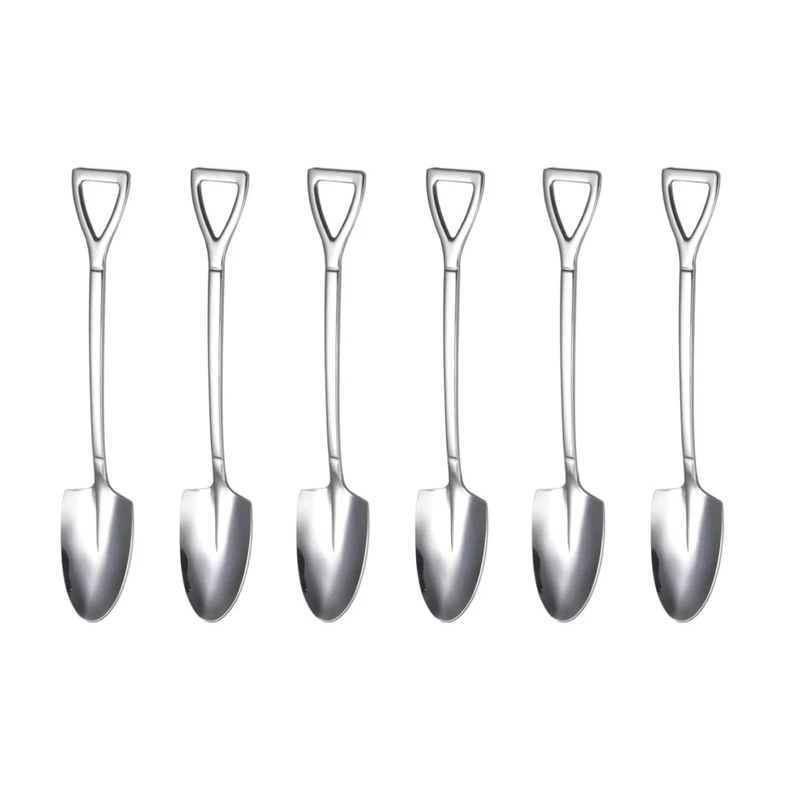 قاشق بستنی خوری مدل shovel بسته 6 عددی