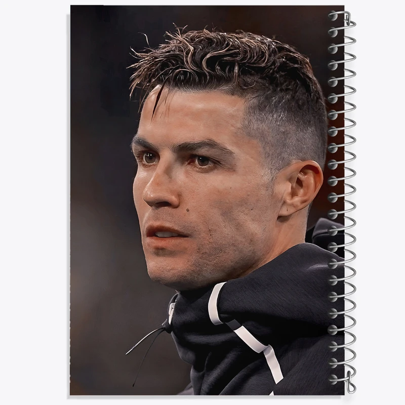 دفتر ژورنال نویسی 50 برگ خندالو مدل نقطه ای طرح کریستیانو رونالدو کد N4990