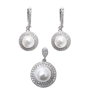 نیم ست نقره زنانه مدل G-303