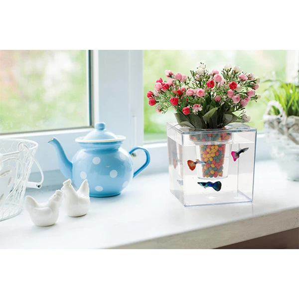 عکس شماره 2 : آکواریوم مدل گلدان دار