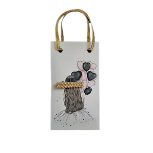 گیفت مهمانی مدل گلسر طرح کارتی بسته ۱۰ عددی