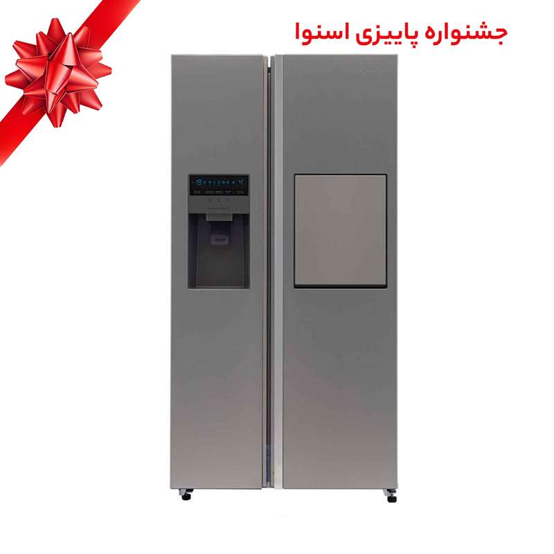 یخچال و فریزر ساید بای ساید 32 فوت اسنوا مدل S2Di-L310-S یخچال و فریزر ساید بای ساید 32 فوت اسنوا مدل S2Di-L310-S