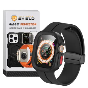 Ultimate Shield SIC Mag Defender Band suitable for Apple Watch Series Ultra / Ultra 2 size 49mm with cover