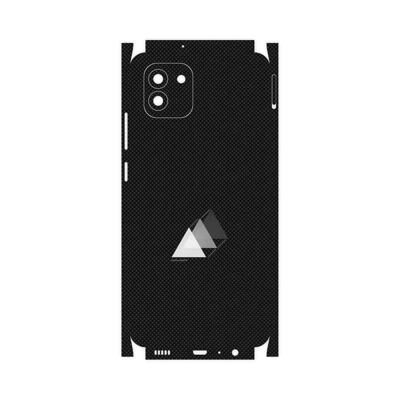برچسب پوششی ماهوت مدل Minimal 3 Triangle Icon-FullSkin مناسب برای گوشی موبایل سامسونگ Galaxy A03