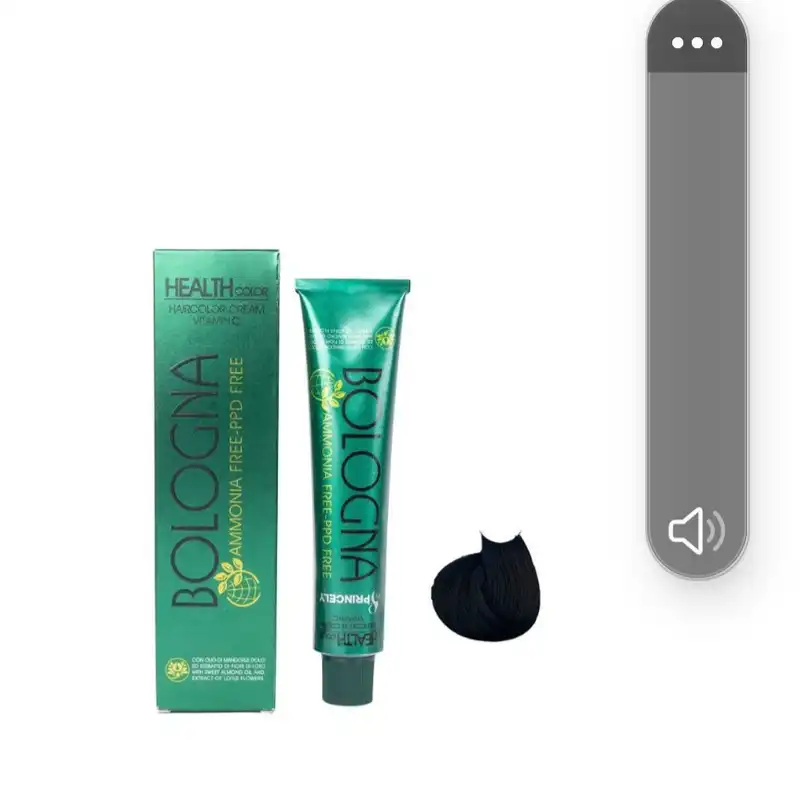 رنگ مو بلونیا شماره 1.10 حجم 100 میلی لیتر رنگ مشکی پر کلاغی