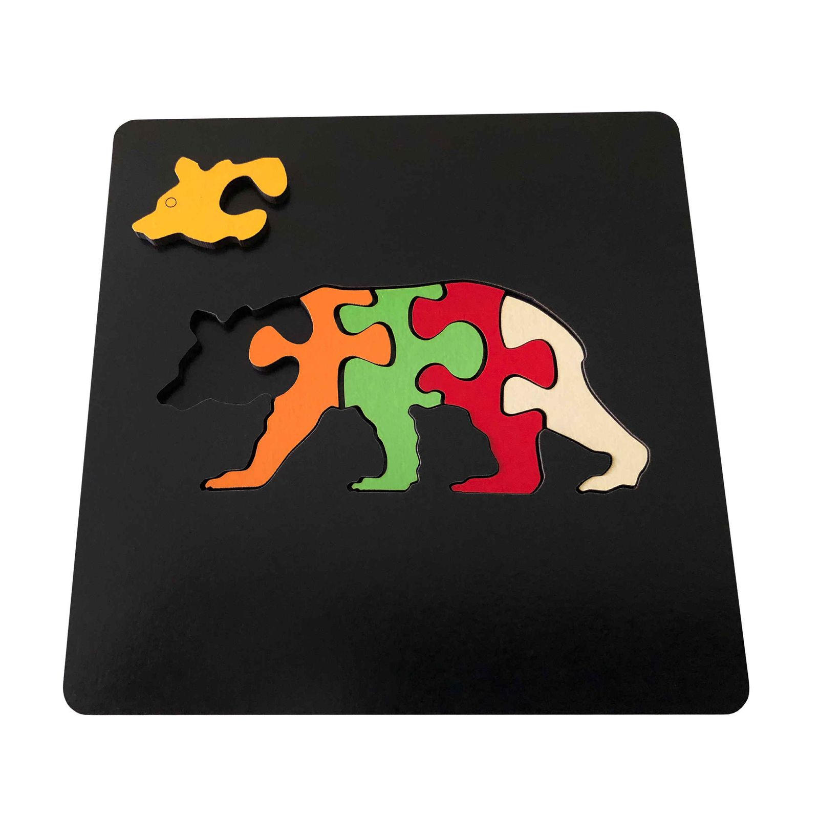 بازی آموزشی حیوانات مستر راد مدل خرس کد 016 -  - 2