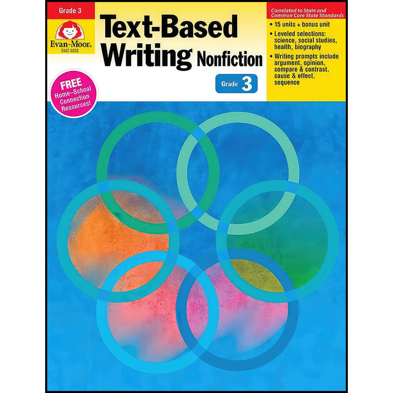 قیمت و خرید کتاب Text Based Writing Nonfiction Grade 3 اثر Evan Moor