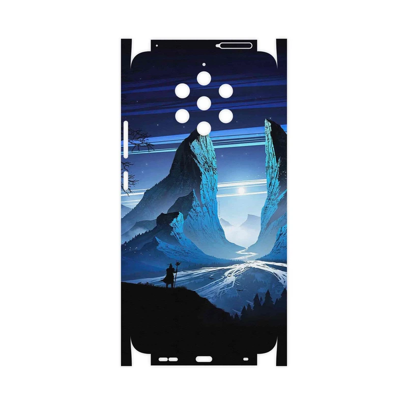 برچسب پوششی ماهوت مدل Blue Mountains Digital Art-FullSkin مناسب برای گوشی موبایل نوکیا 9 Pureview