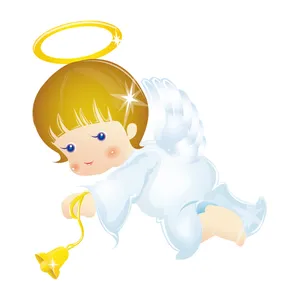 استیکر دیواری کودک مدل آنجل