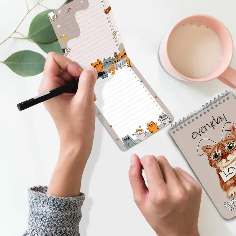 دفترچه یادداشت مستر راد طرح گربه فانتزی کد fiory 1774