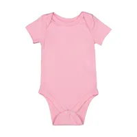 بادی آستین کوتاه دخترانه ال سی وایکیکی مدل W112494Z1-JPW-LIGHTPINK