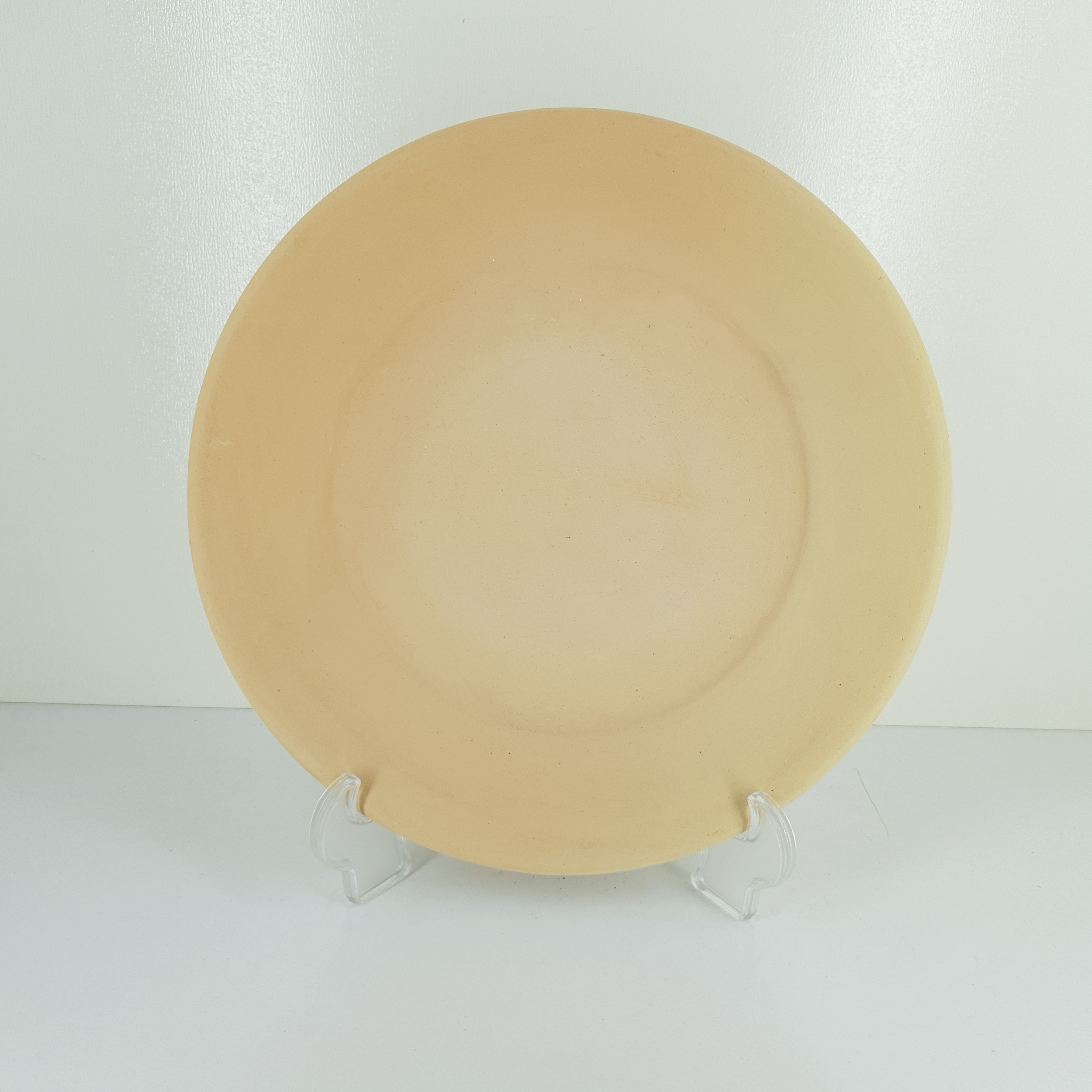 بشقاب سفالی خام مدل پلو خوری مجموعه 6 عددی